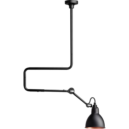 DCWéditions - LAMPE GRAS N°312 hanglamp - zwart/koper - rond