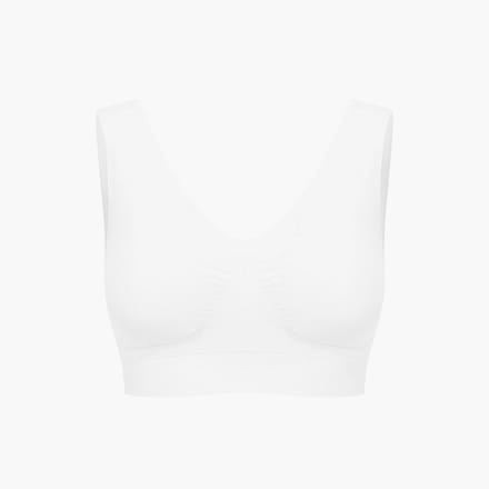 cfab - Comfy Bra - Wit, XL - BH Zonder Beugel Voorgevormd - Ondergoed - Naadlos