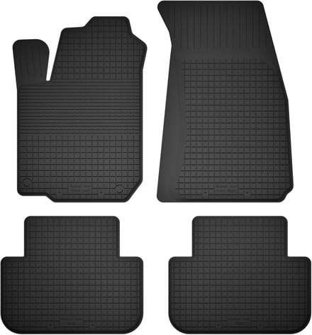 Wielganizator BasicProtect Serie - Rubber Auto Matten - Opel Calibra Coupe - 1989-1997 - 4 Stuks