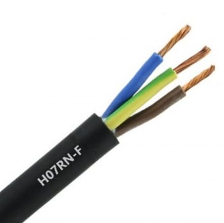 Neopreen kabel H07RNF 3x1,5 mm - rol 100 meter