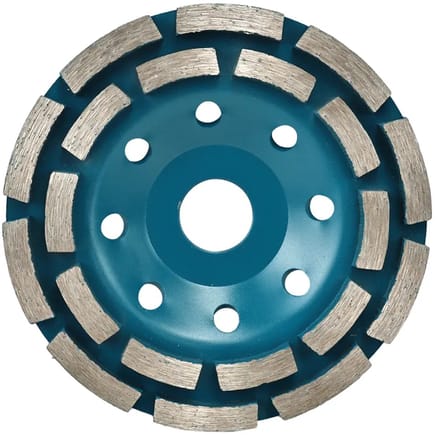125 mm Diamant Komschijf met Dubbele Rij