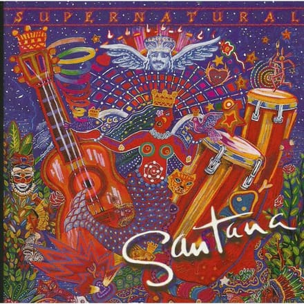 CD SANTANA Supernatural 07822190802 Arista 1999 Europa Rock Gebruikt gray