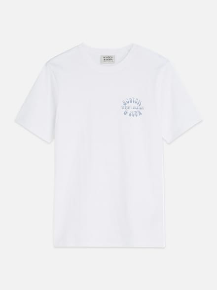 Scotch & Soda Left Chest Artwork Regular-Fit T-Shirt