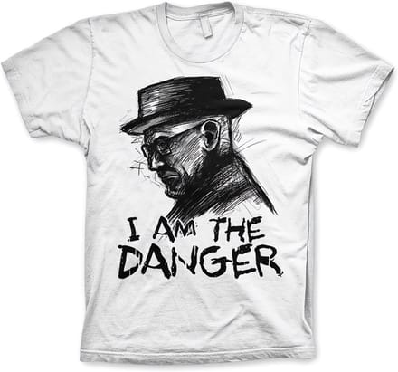 Breaking Bad Heren Tshirt -XL- I Am The Danger Wit