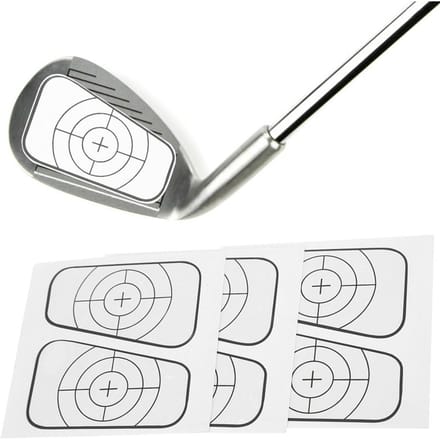 Golfclub Driver Hout IJzer Trainingshulp Sticker gray