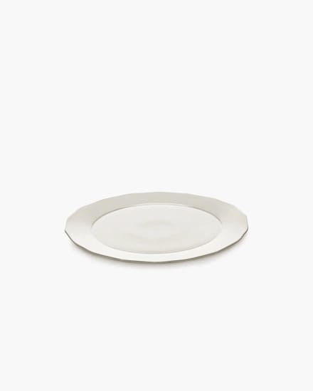 Serax Sergio Herman Silhouette plat bord L D26cm wit