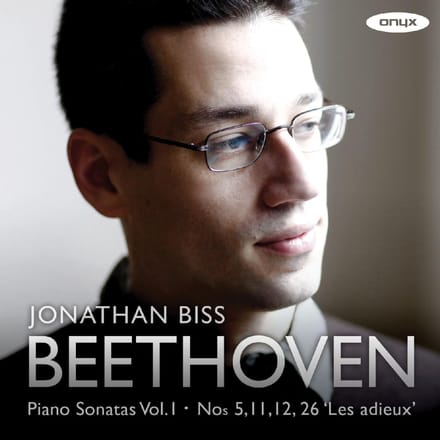 Jonathan Biss - Beethoven Piano Sonatas Vol.1. Nos 5,11,12 & 26 'Les Adieux' (CD)