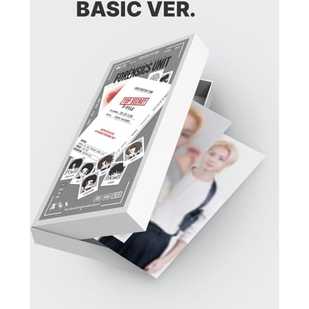 ENHYPEN - COLLECTION DE CARTES COUPON ENHYPEN WORLD FORENSICS (UNITÉ DE BASE ver.) UNIT BASIC Ver. white