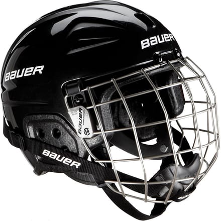 Jeugd IJshockeyhelm met Kooi - Compleet Veiligheidsvizier