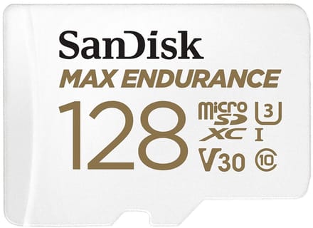 SANDISK MicroSDHC MAX Endurance 128GB incl SD adapter