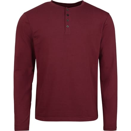 R.E.D. Rock-Engineered Design Rood overhemd met lange mouwen en knoopsluiting - Heren - L