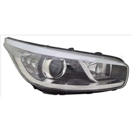 Koplampen TYC 20-14858-05-2, links