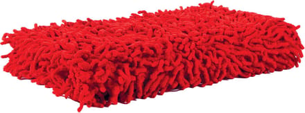 Badmat 50x80 cm Chenille Rood col 2566 - 1 stuks