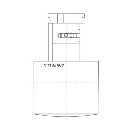 AEG knop, zwart, 140087014050