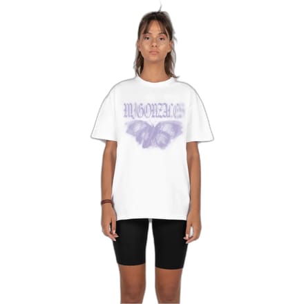 Dames-T-shirt oversized MJ Gonzales Butterfly Illusion