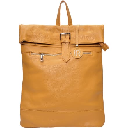 Isabella Rhea Mosterd Rundleer Tas