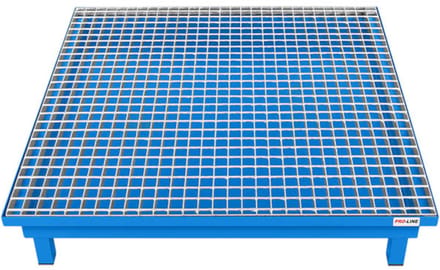 Pro-Line Serie - Stalen Opvangbak - 100x100x20cm - 500kg Draagvermogen - 90L Capaciteit
