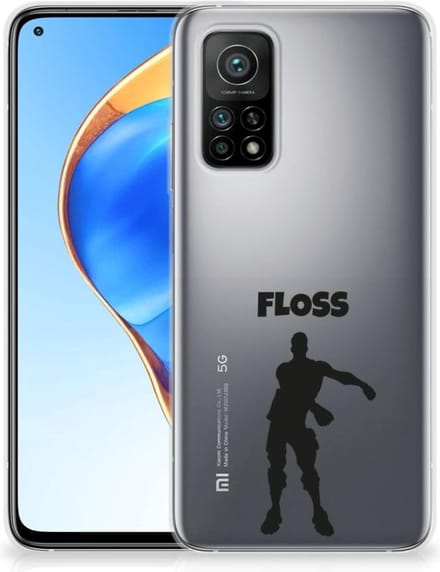 Xiaomi Mi 10T | 10T Pro Telefoonhoesje met Naam Floss