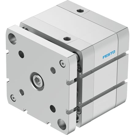 Festo Compacte Cilinder 100mm Boring 20mm Slag ISO 21287 Dubbelwerkend - 577226 - P2DSP