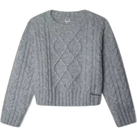 Pepe Jeans Baela Trui Grijs 8 Years Meisje