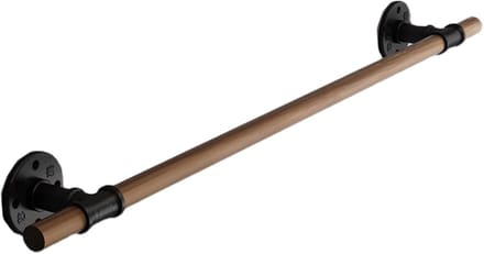 Houten trapleuning - Trap leuning wand - Veilig traplopen - Massief hout duurzaam - 50 cm