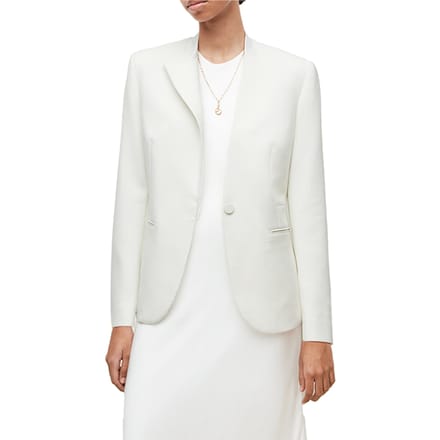 AllSaints Leigh Blazer Ivory White Taglia: 42 | Blazers Outlet | Donna | Bianco