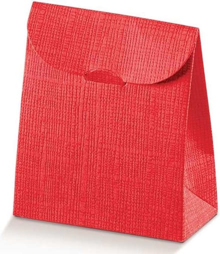 Cadeauverpakking cadeaudoosjes, 90x45x130mm ROOD (25 stuks)