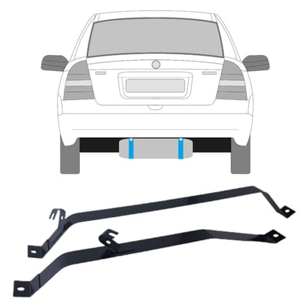 Brandstoftank klemmen voor Opel Astra G 1998-2009