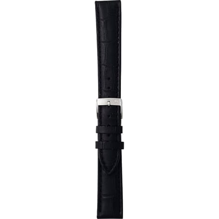 Morellato PMX019BOLLE IG Horlogebandje - Leer - Zwart - 20 mm