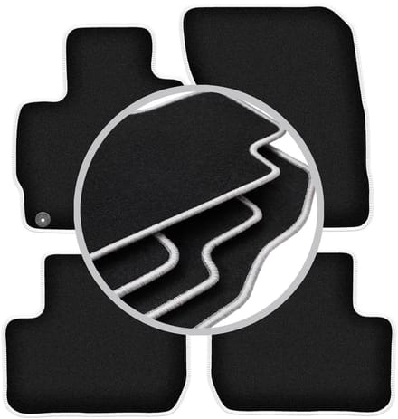 CARLUX-SILVER automatten voor: Mitsubishi Outlander III SUV (2012-)