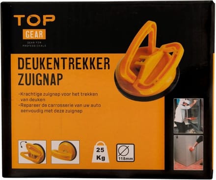 Topgear Deukentrekker zuignap