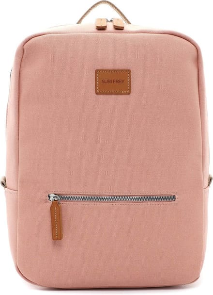 SURI FREY Laptop rugzak Rugzak met laptopvak Milly Backpack Rose Roze