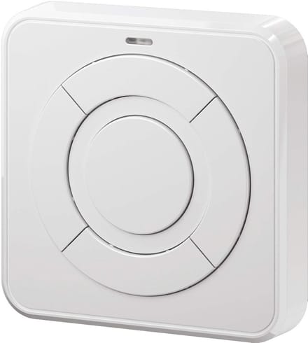 Draadloze binnenknop met vier functies en status query voor Smart Home bediening