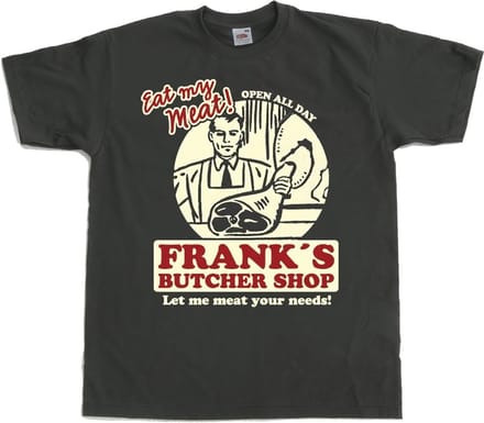 Hybris Franks Butcher Shop Donkergrijs