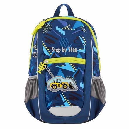 Step by Step rugzak Kiga Maxi Backpack 10L Bagger Bobby donkerblauw