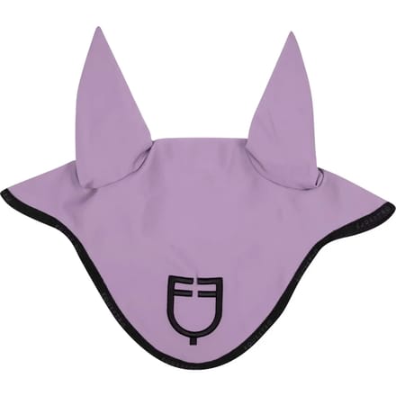 Korte muts van technische stof met logo Equestro