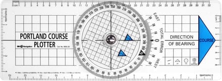 Blundell Harling Koersplotter - Bretonse Course Plotter - vaarbewijs 2 examen