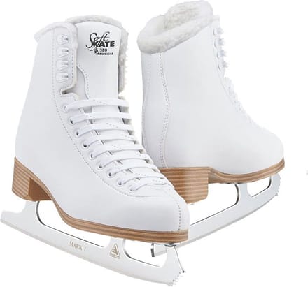 Jackson 380 Mark I Women Figure Skates White 9.0 (eu 41)