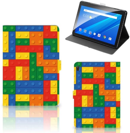 Lenovo Tab E10 Tablet Hoes Blokken