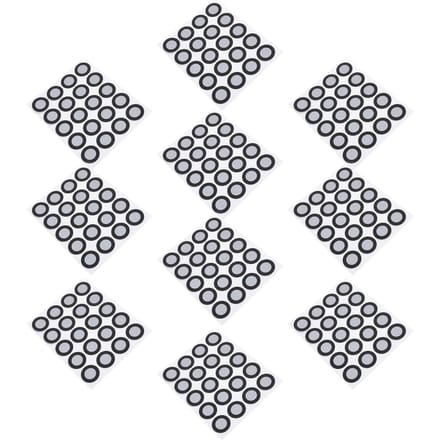 200 Pièces Marqueur de Scan 3D 12mm ID 19mm OD Point de Référence de Suivi Précis et Réflexion Diffuse white