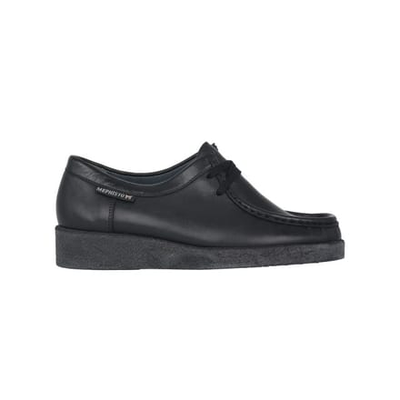 Mephisto Christy - dames veterschoen - Zwart - maat 37 (EU) 4 (UK)