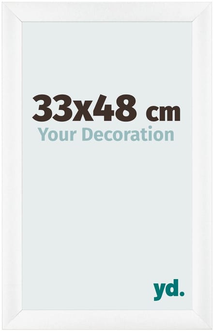 Your Decoration - Fotolijst 33x48 cm - MDF - Wit Mat - Pisa