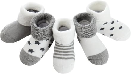 Set van 5 Extra Dikke Baby Sokken Winter Katoen Thermisch en Warm