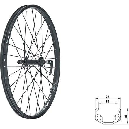 Voorwiel Kellys Wasper V-Brake F