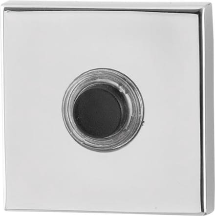 Deurbel - RVS gepolijst - RVS - GPF - GPF9826.42 vierkant 50x50x8 mm RVS gepolijst