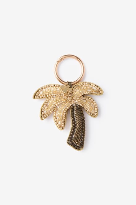 Sissy-Boy - Goudkleurige palmboom bag charm