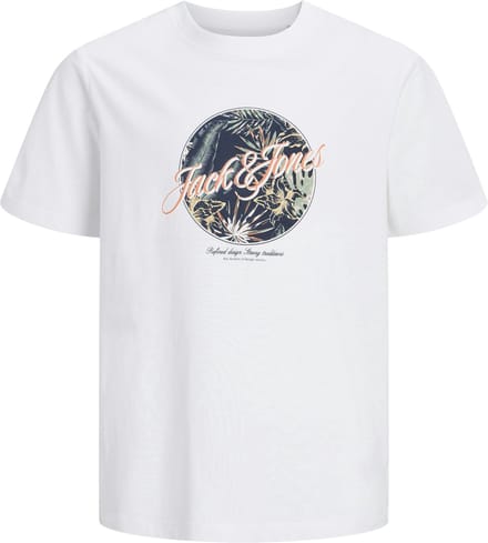 JACK&JONES - JJHONOLULU SHAPE TEE SS CREW NECK JNR - Jongens - T-shirts