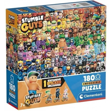 Clementoni - Kinderpuzzel - 180 Stukjes - Impossible Square Box Stumble - Puzzel Voor Kinderen - Vanaf 7 Jaar