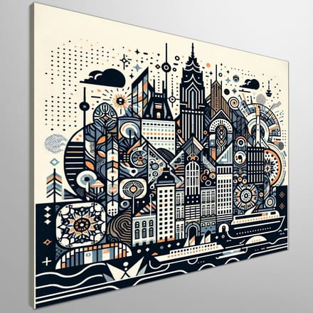 Kunstprint | Wanddecoratie | Canvas | 100 × 100 cm