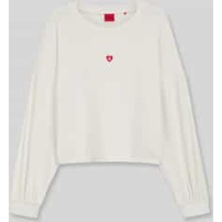 relaxed fit sweatshirt van modalmix model 'HUGO HEART'